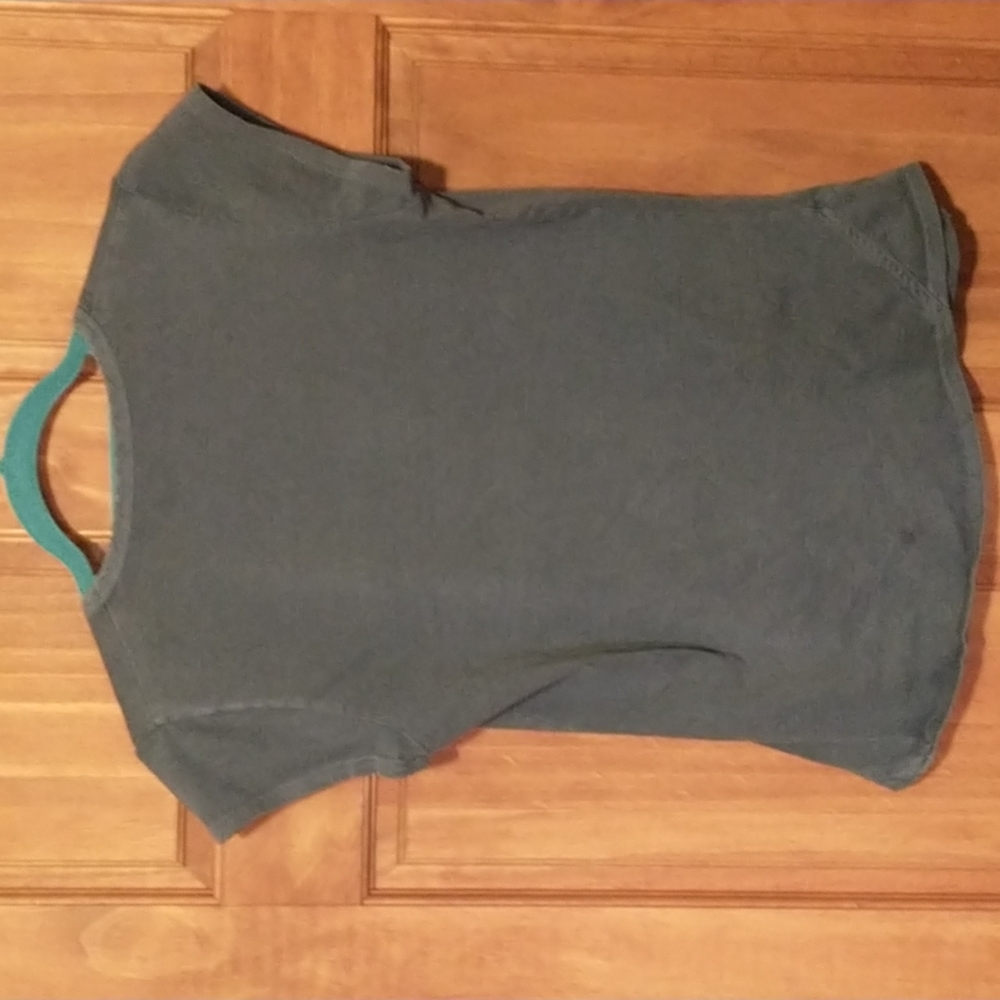 Woolrich women's size SP cotton blueberry Tee - Picture 10 of 11